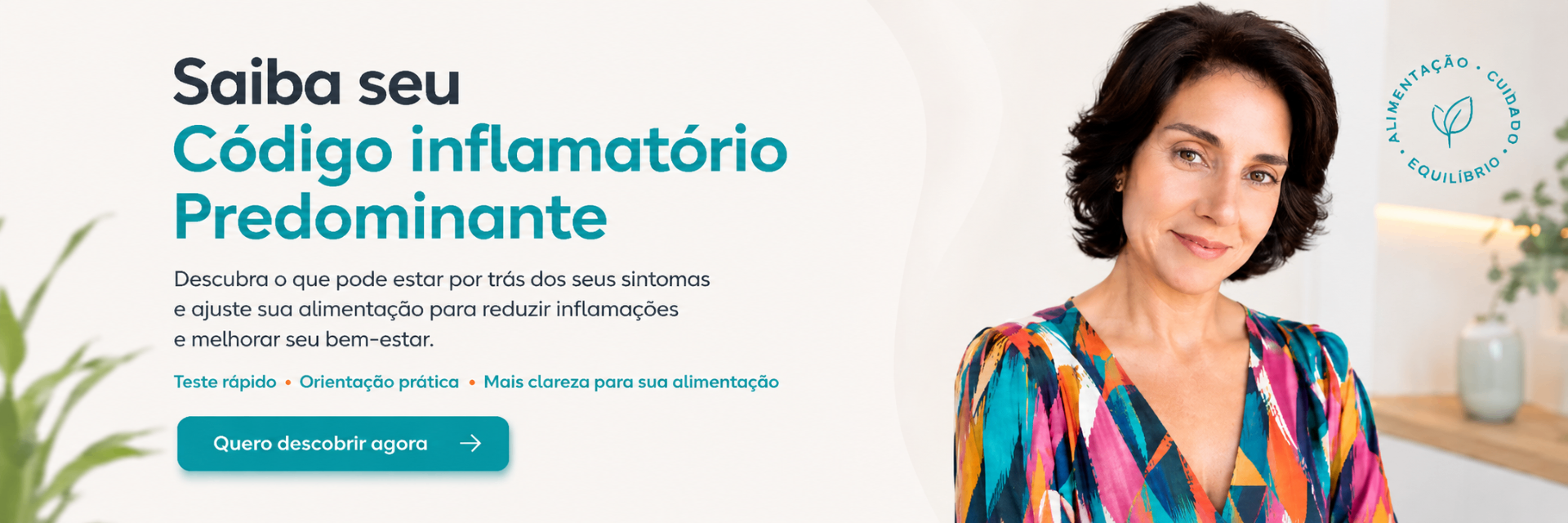 Saiba seu Código Inflamatório Predominante — descubra o que pode estar por trás dos seus sintomas